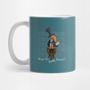 Funny Cartoon Vulture Undertaker Wake Up NOW Honey Mug